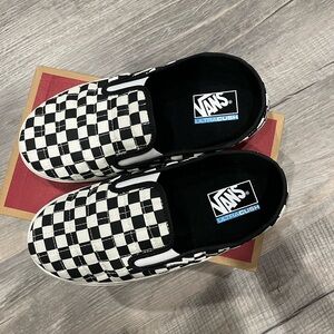 BNWT Vans Checkered Slip-er 2 Convertible Slipper